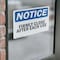 Signmission Firmly Close Door After Each Use, 7 in W x Rectangle, Vinyl Decal OS-2PACK-NS-D-57-L-12722 - alternate 2